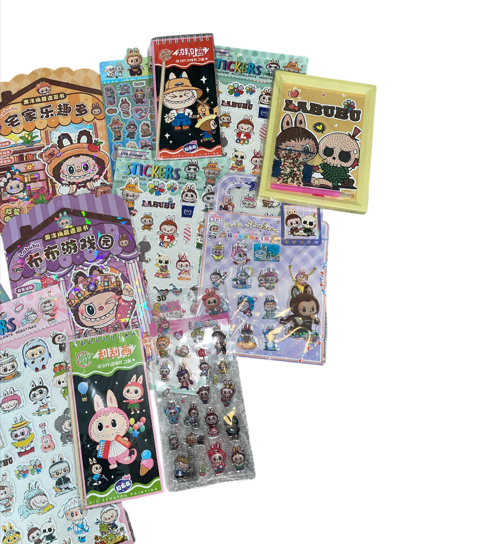 Little Monsters Labubu Stickers Activity Pack