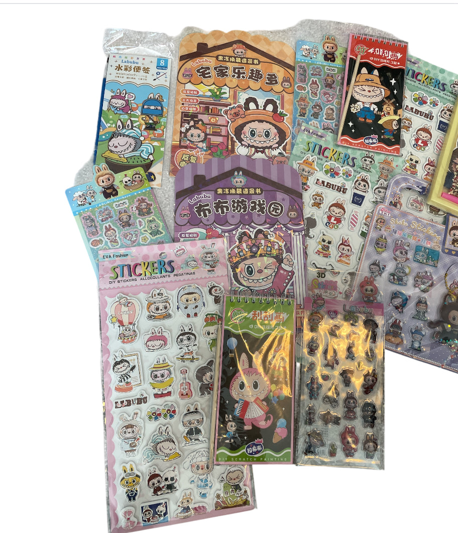 Little Monsters Labubu Stickers Activity Pack