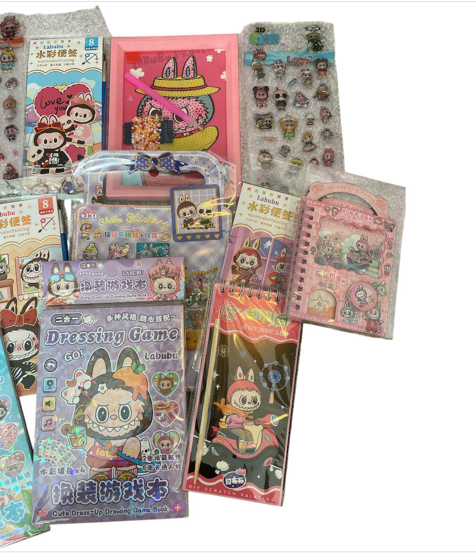 Little Monsters Labubu Stickers Activity Pack