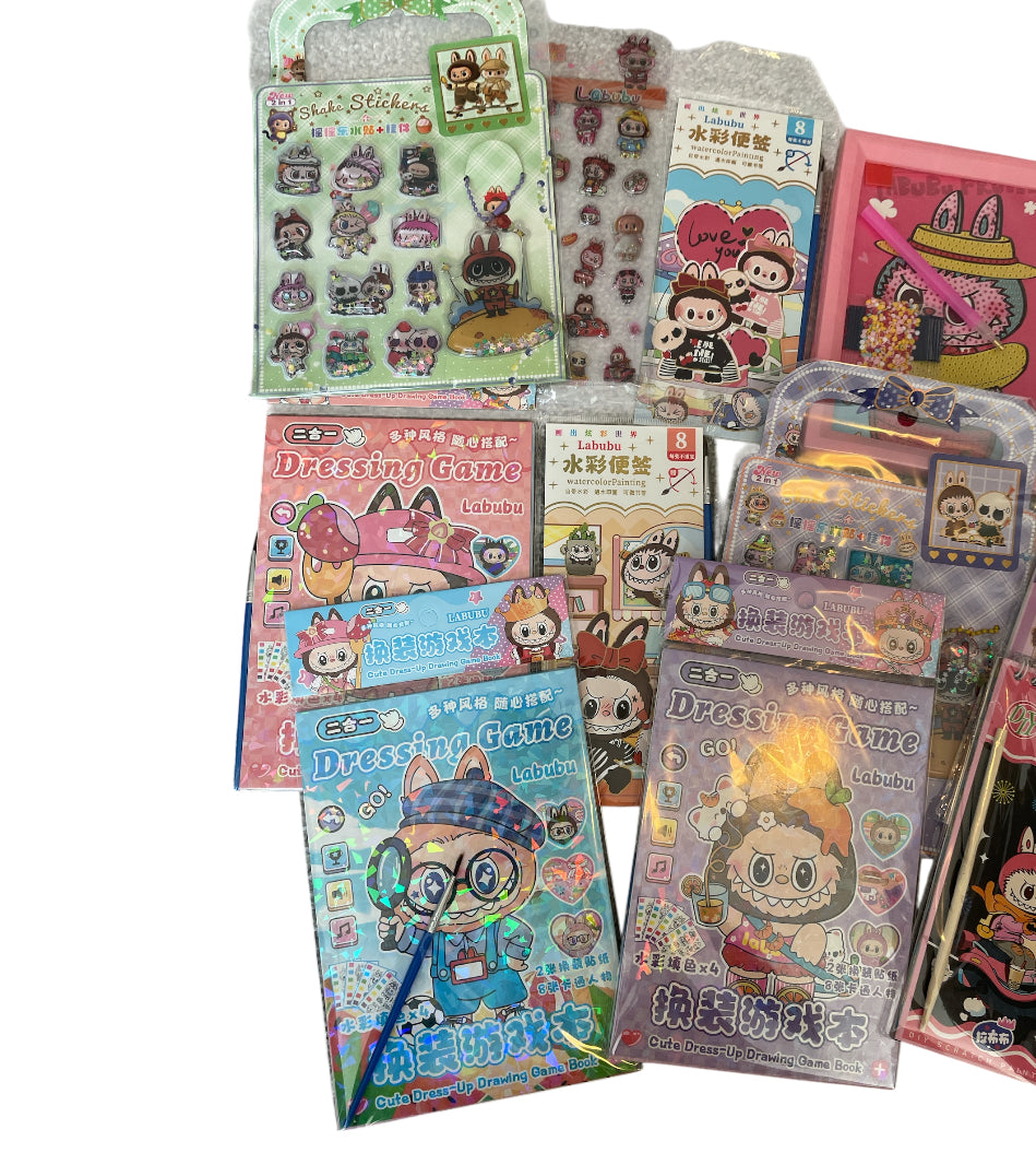 Little Monsters Labubu Stickers Activity Pack