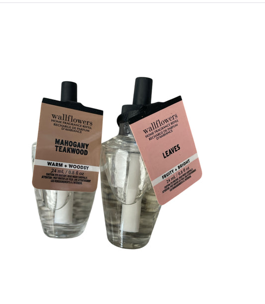 Bath & Body Works Wallflowers Fragrance Refill - Leaves & Mahogany Teakwood