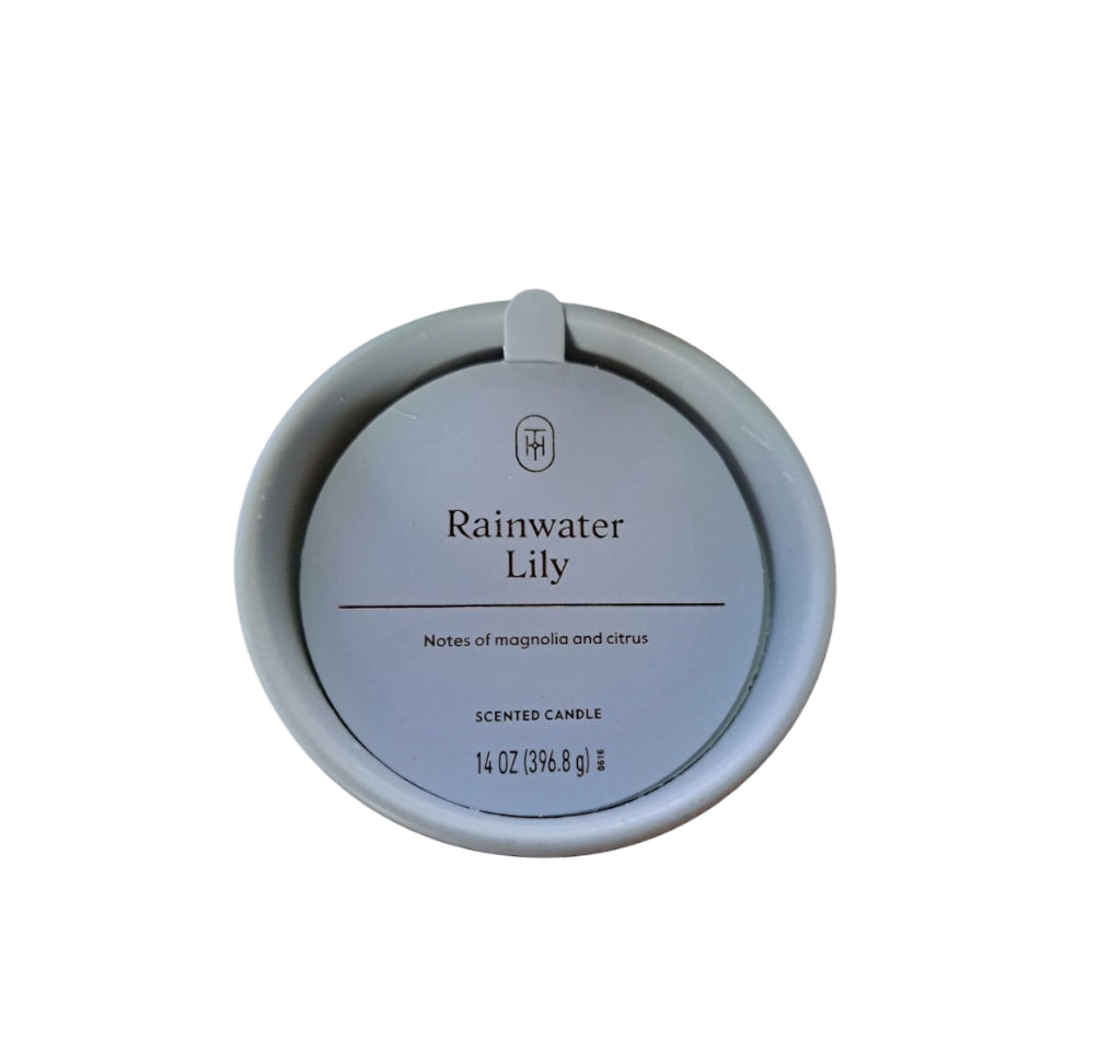 Threshold Rainwater Lily Candle Notes Of Magnolia And Citrus