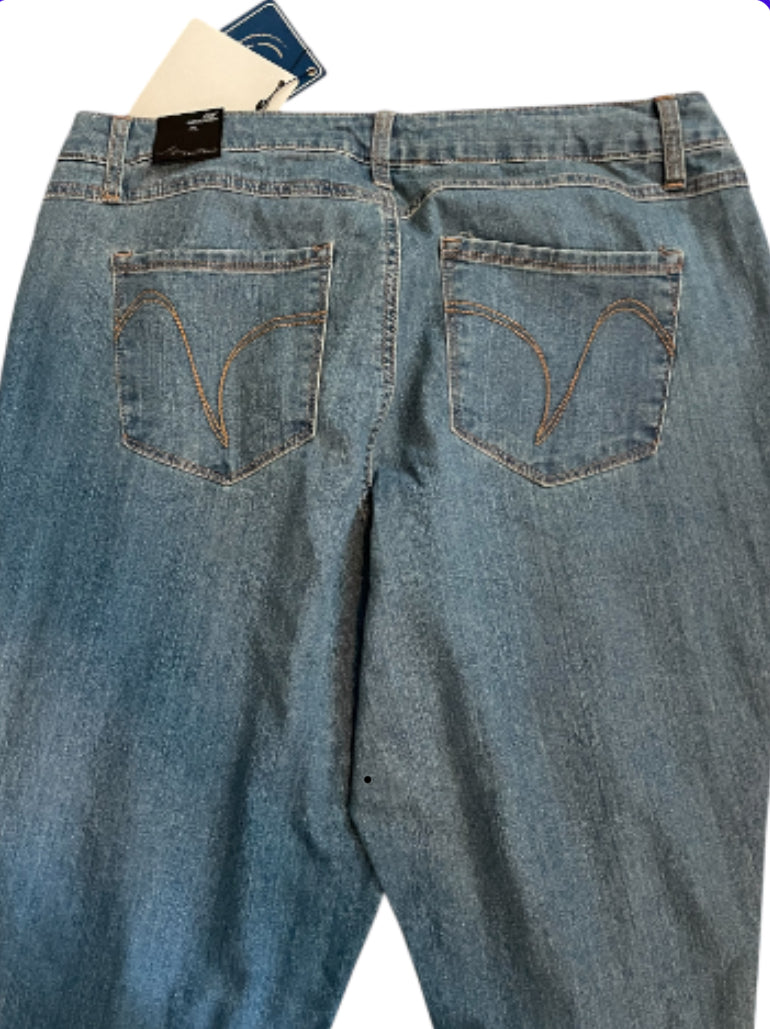 AG Denim Distressed Skinny Jeans(16w)