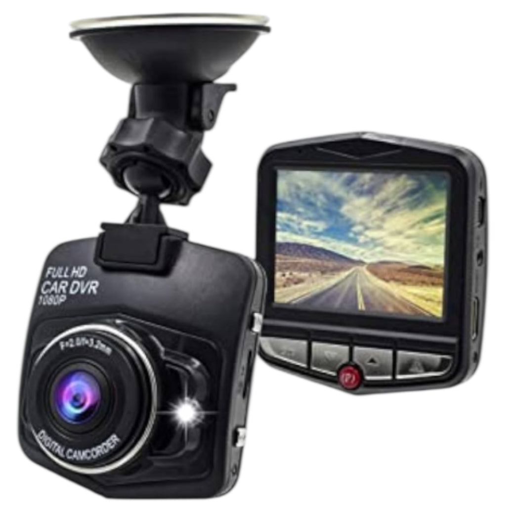 Dash Cam Full HD Car DVR 1080P Black
