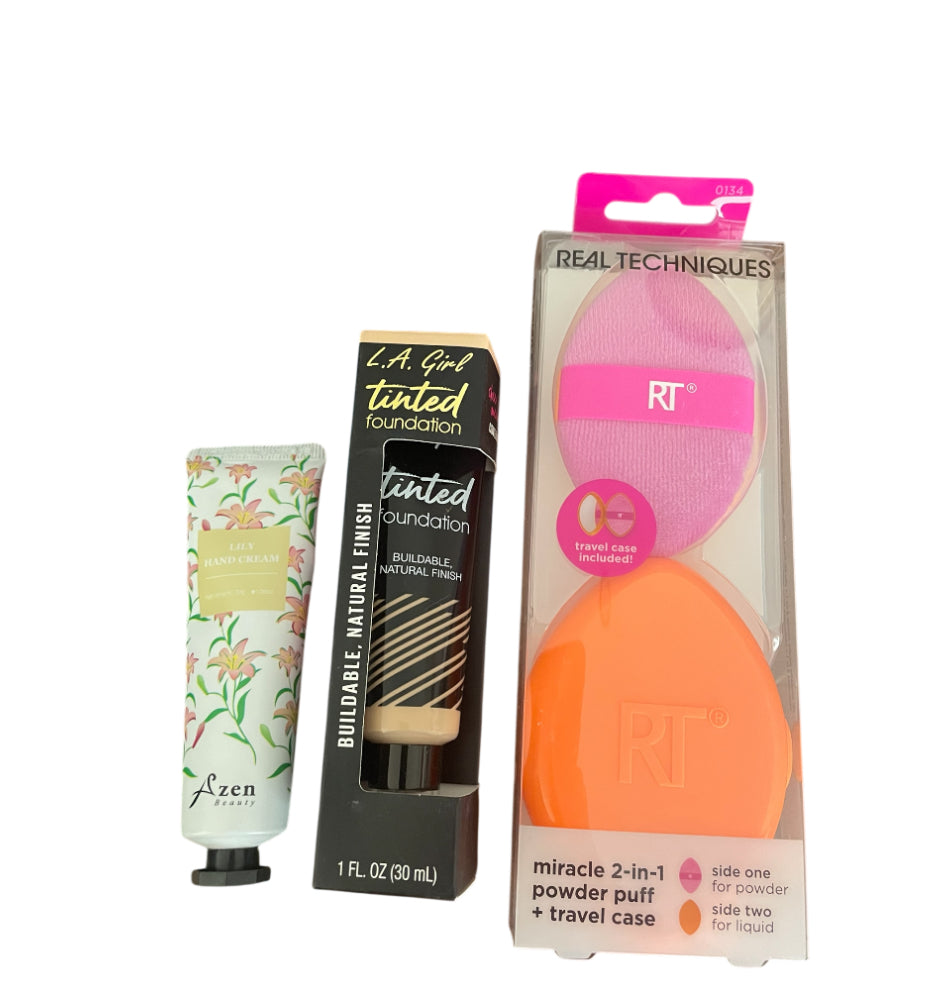 Real Techniques + LA Girl + Lily Cosmetic Bundle