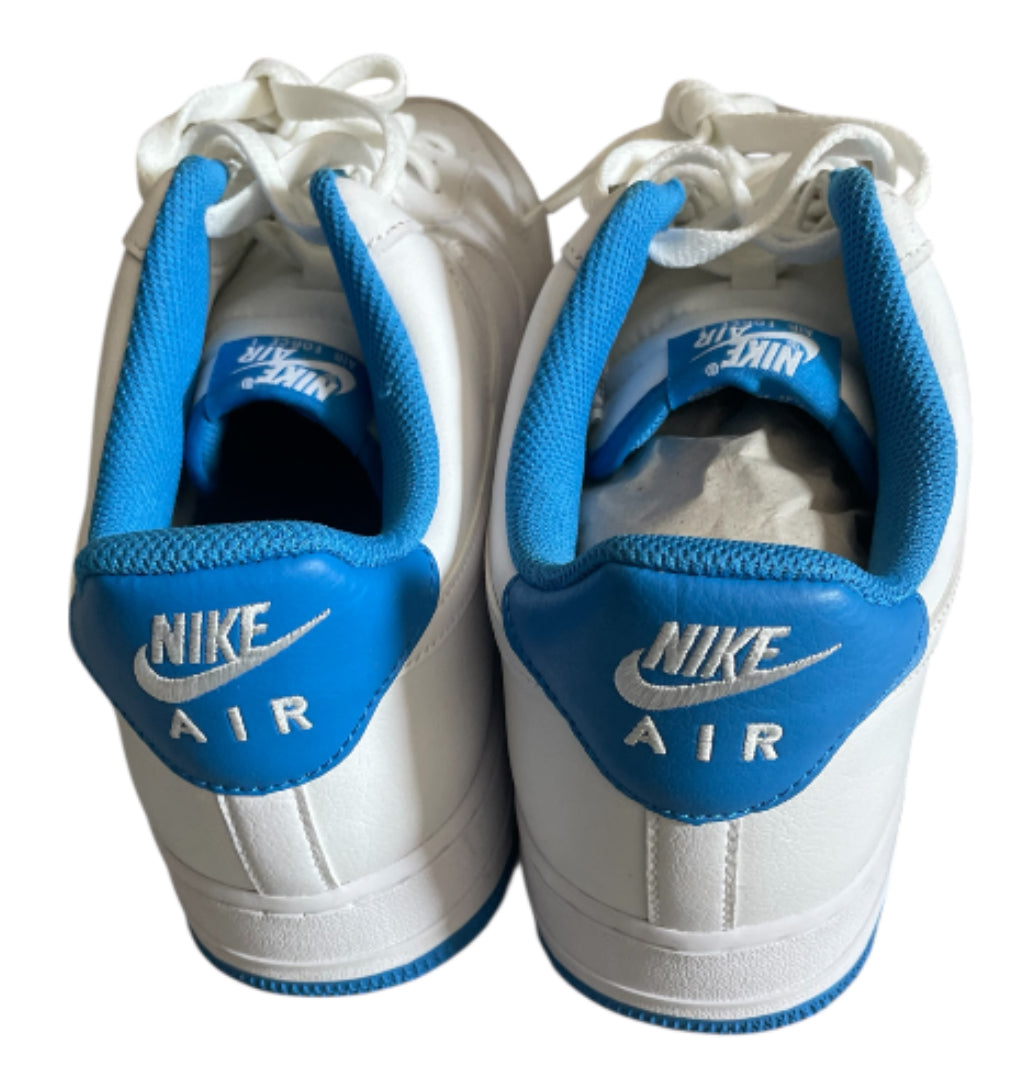 Nike Air Force 1 '07 in a White and Light Photo Blue colorway