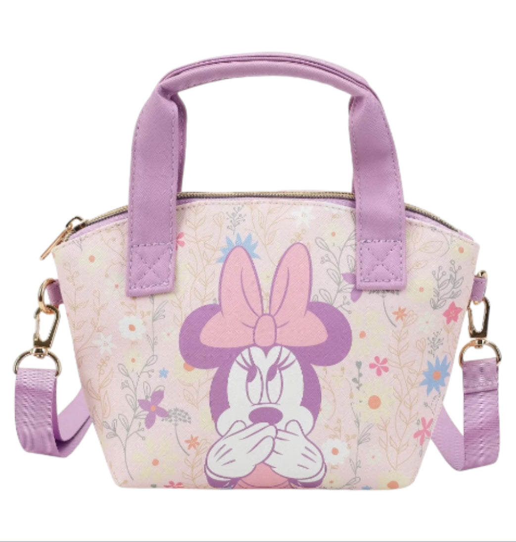 Disney Minnie Mouse Covering Mouth Pose Handbag