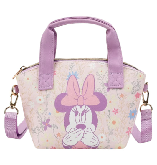 Disney Minnie Mouse Covering Mouth Pose Handbag