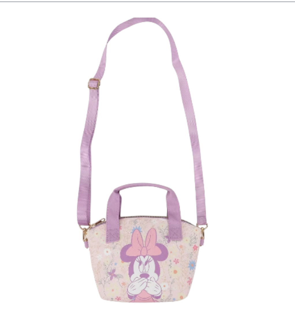 Disney Minnie Mouse Covering Mouth Pose Handbag