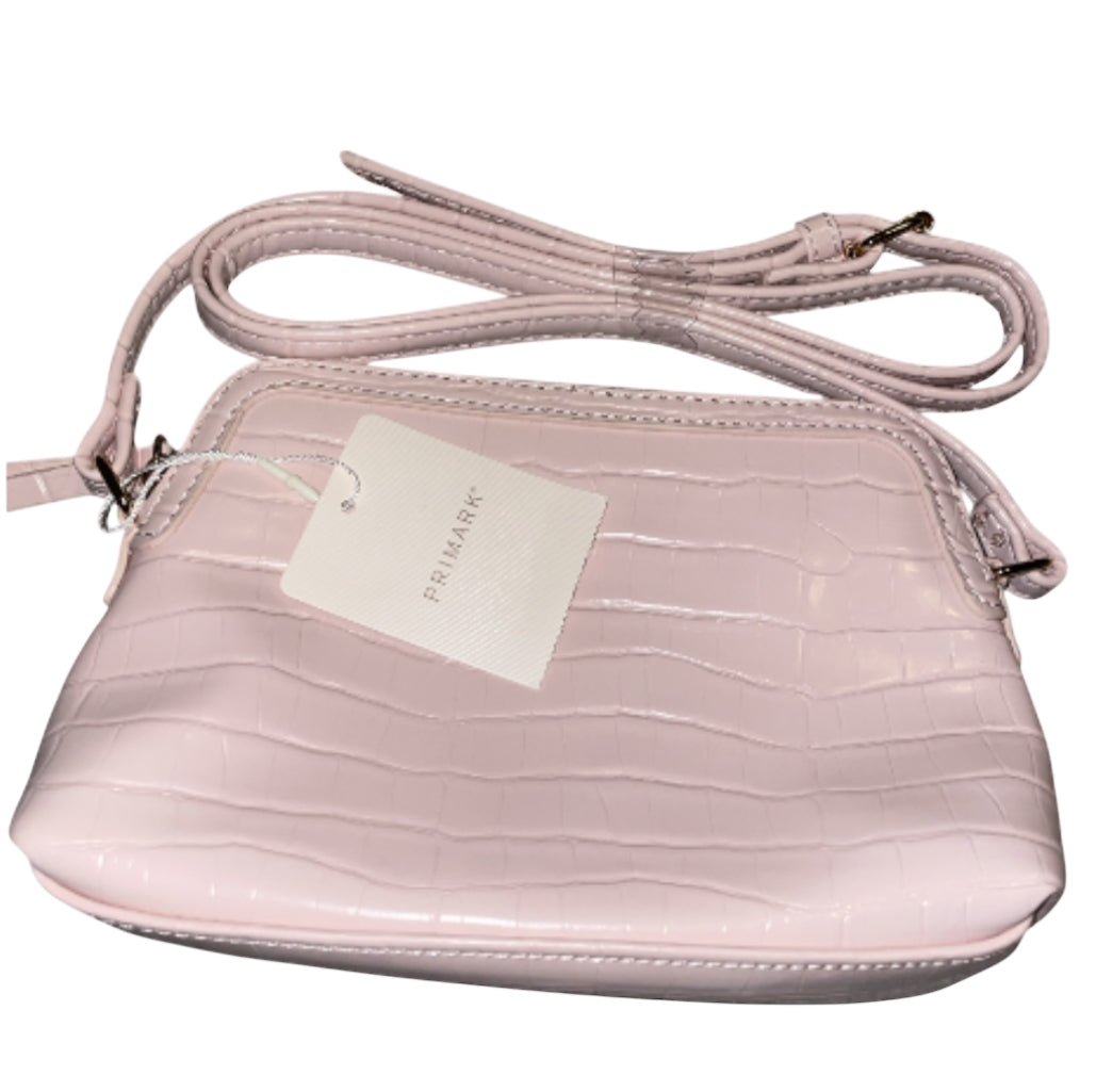 Primark Textured Light Pink Crossbody Bag