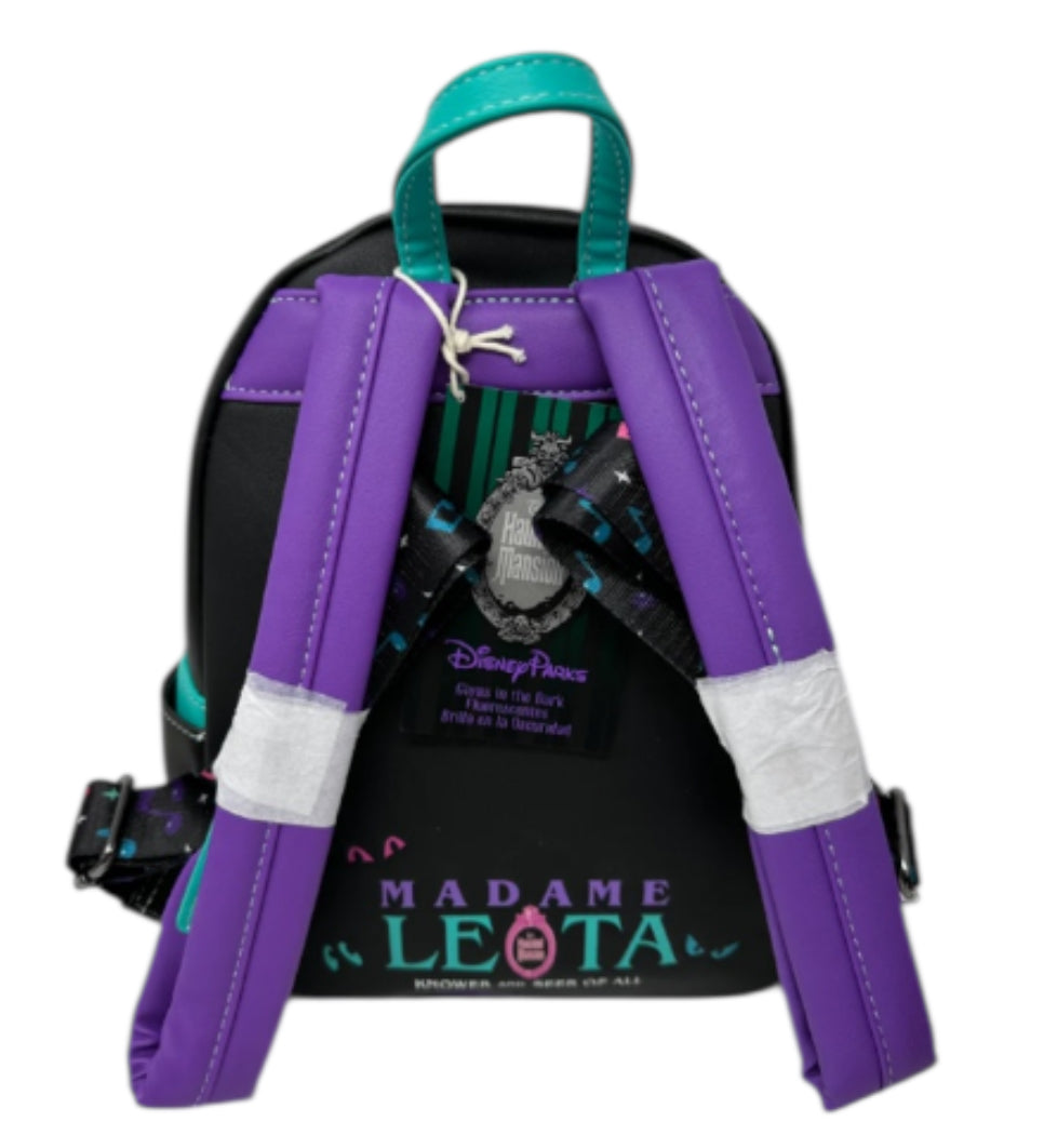Disney Parks Loungefly The Haunted Mansion Madame Leota mini backpack