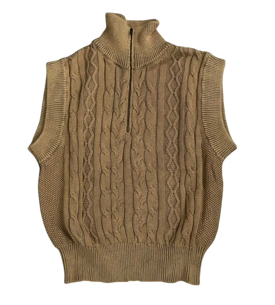 BiBi Cable Knit Sweater Vest (X-Large)