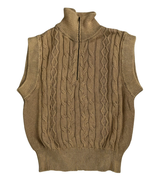 BiBi Cable Knit Sweater Vest (X-Large)