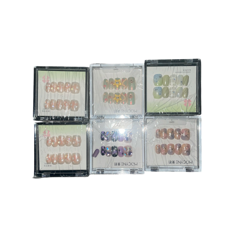 Handmade High Quality Press-on Nails set of 6