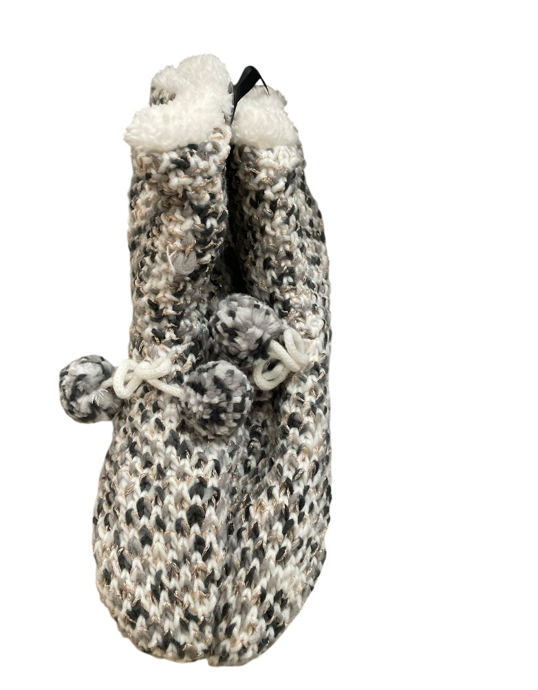 Joyspun Knit Slipper Sock Booties (9)