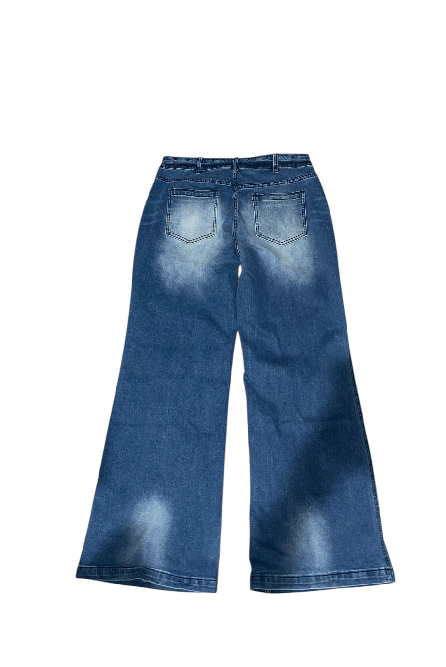 Flamingals Wide-leg Jeans with Front Pockets (8-10)