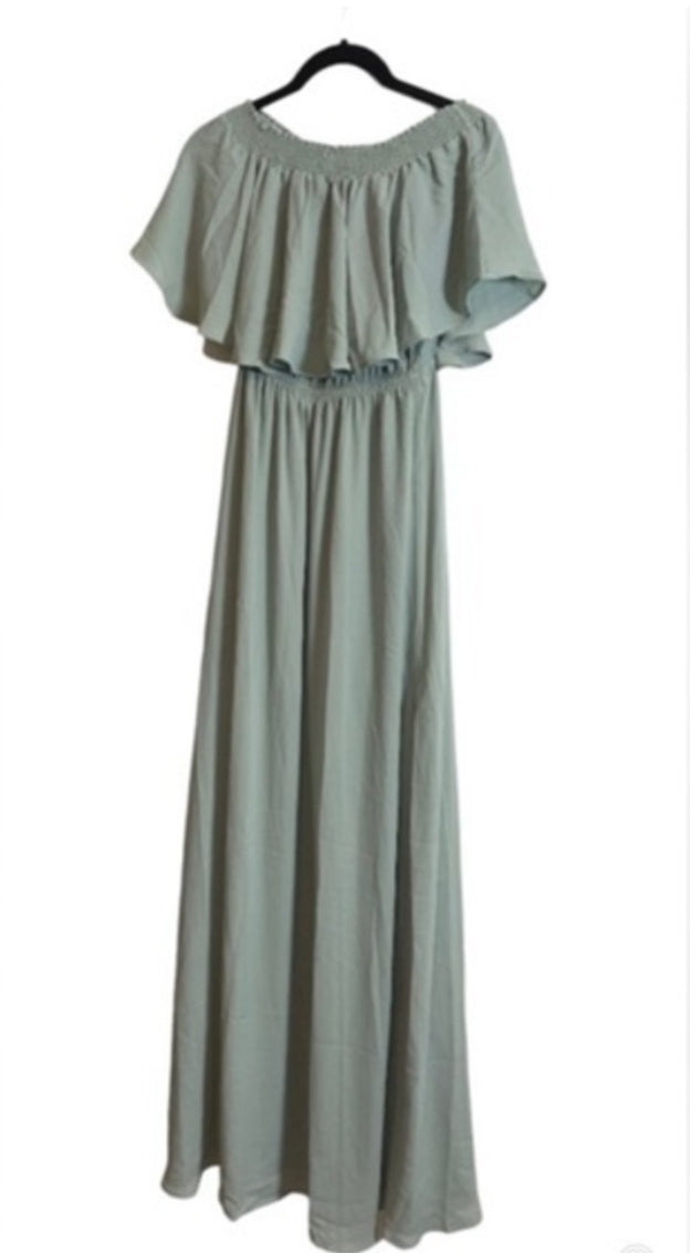 Show Me Your MuMu Sage Hacienda Dress (Medium)