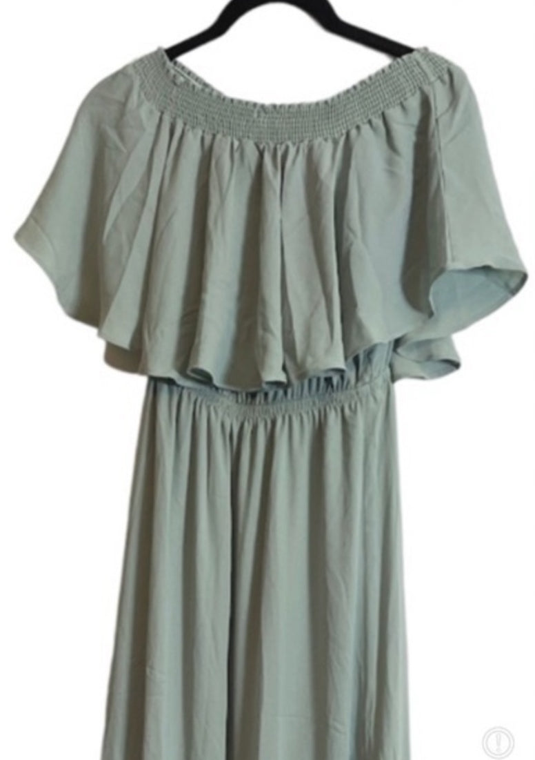 Show Me Your MuMu Sage Hacienda Dress (Medium)