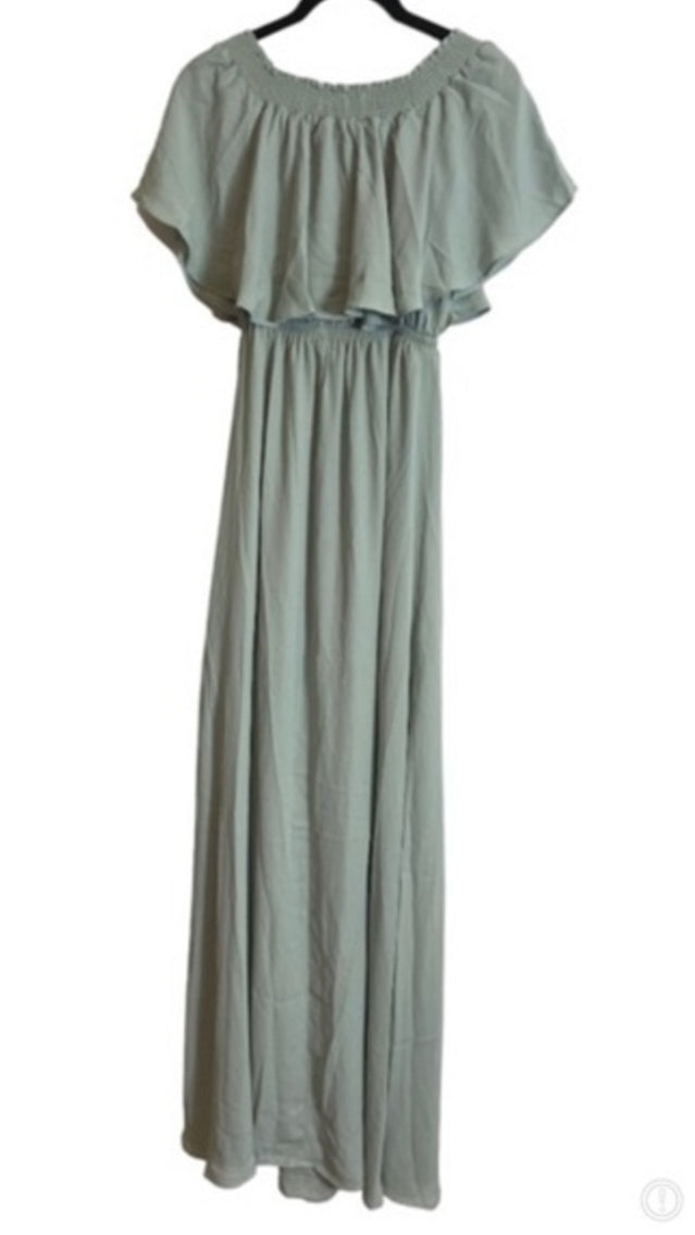 Show Me Your MuMu Sage Hacienda Dress (Medium)