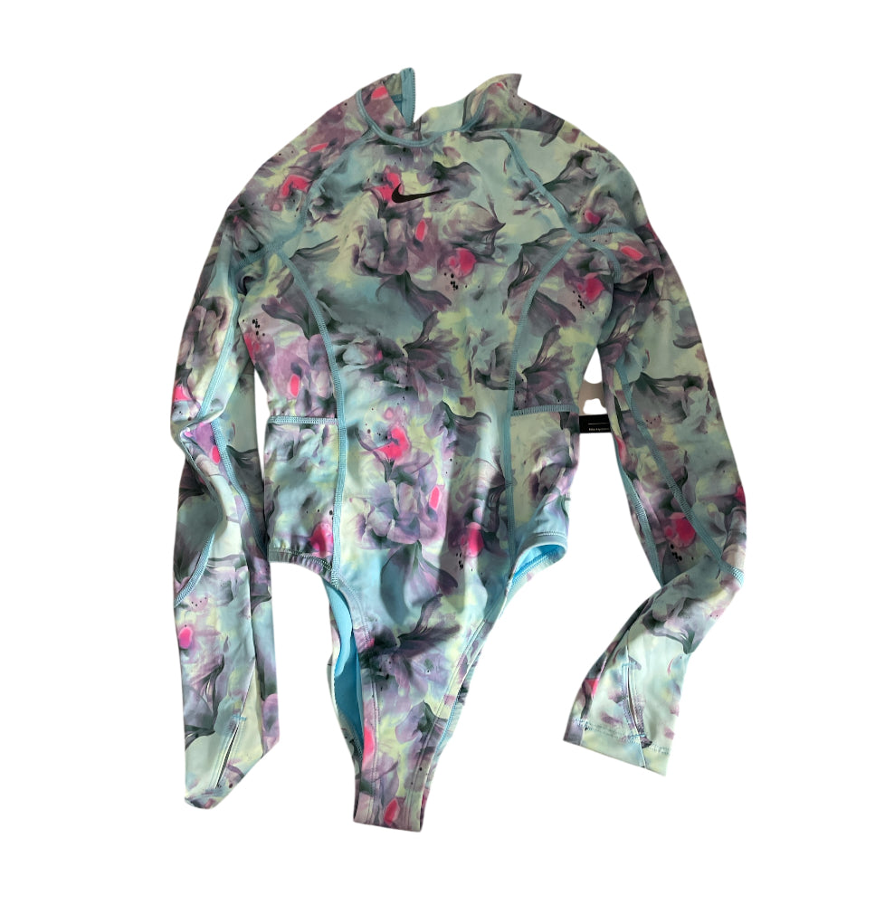 Nike Swim Women's HydraLock Fusion Long-Sleeve One-Piece swimsuit