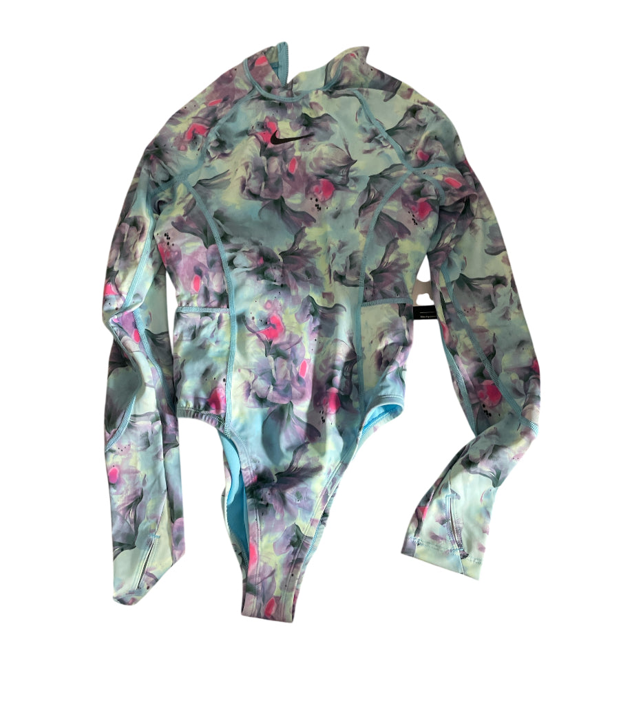 Nike Swim Women's HydraLock Fusion Long-Sleeve One-Piece swimsuit