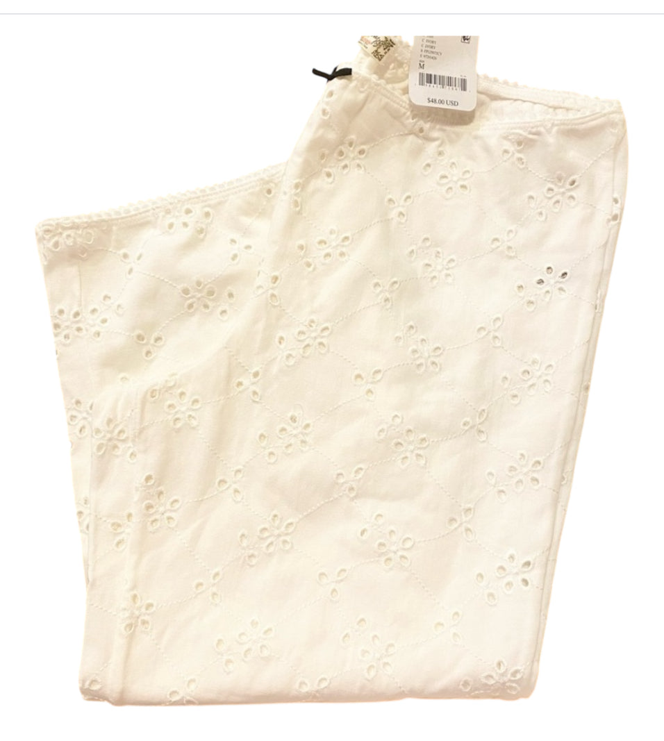 Free People Full Bloom Capri in Ivory (X-Small)