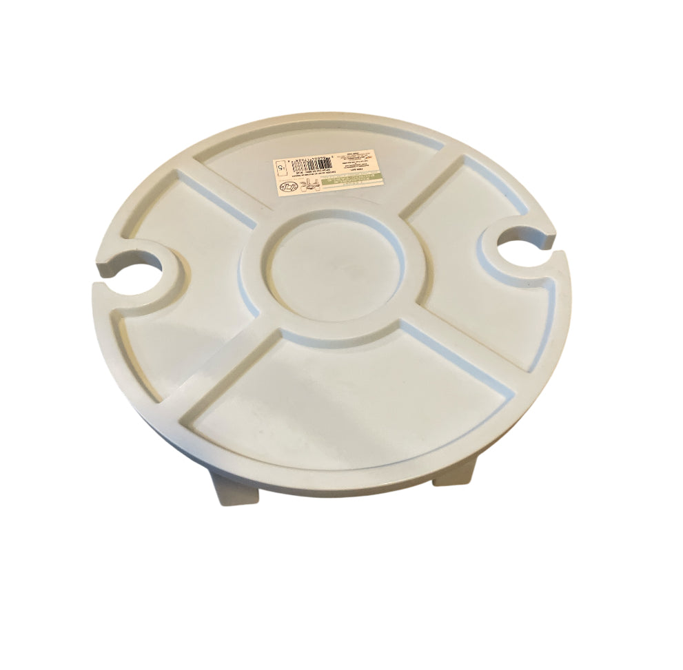 Bullseye's Playground Light Blue Plastic Tray or Serving Platter