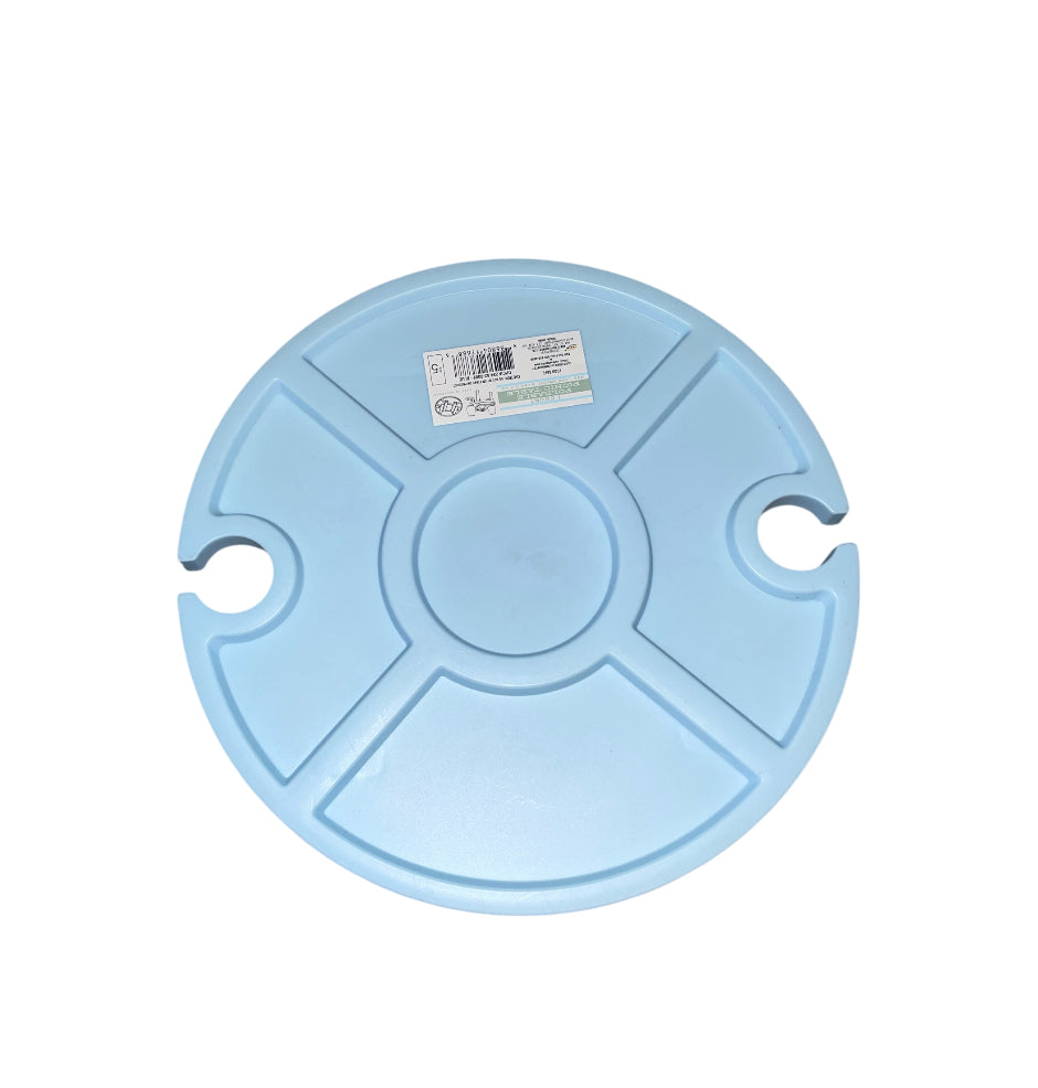 Bullseye's Playground Light Blue Plastic Tray or Serving Platter