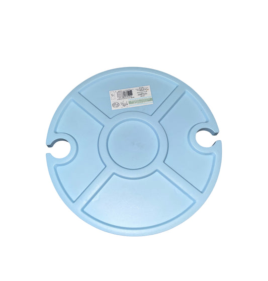 Bullseye's Playground Light Blue Plastic Tray or Serving Platter