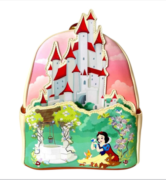 Loungefly Disney Snow White Castle Series Mini Backpack