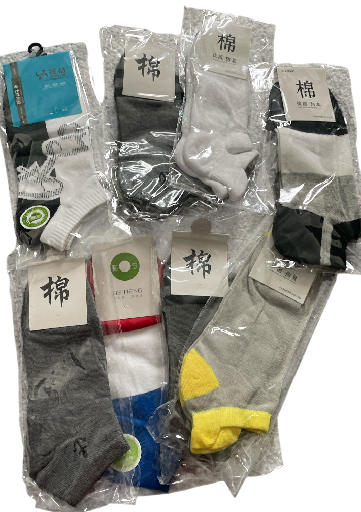 Unbranded Cotton No Show Socks