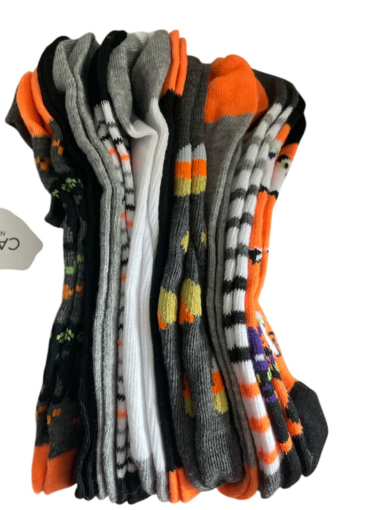 Capelli New York Halloween 10 Pack No Show Socks