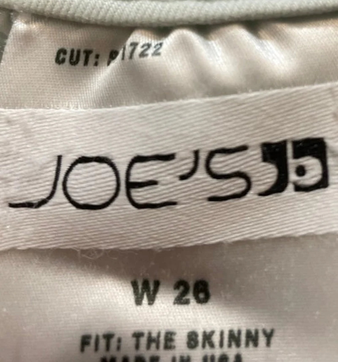Joe’s Skinny Fit Baby Blue Jeans (26)