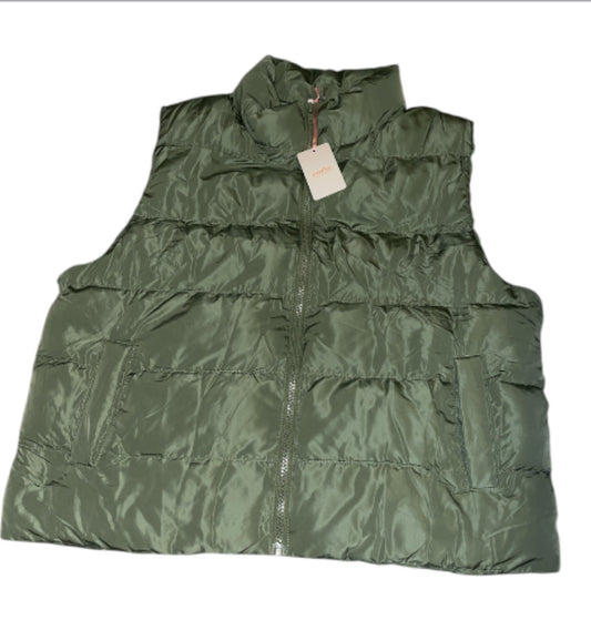 Entro Green Puffer Vest (X-Large)