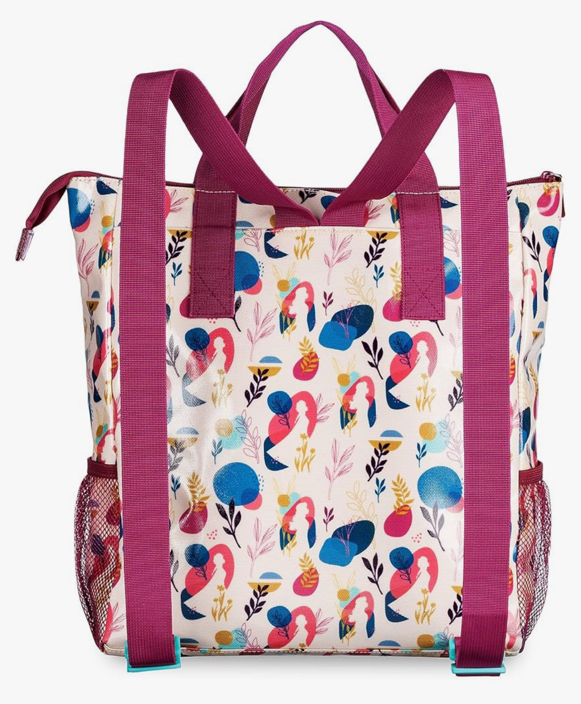 Disney Anna and Elsa Backpack from Frozen 2; Floral