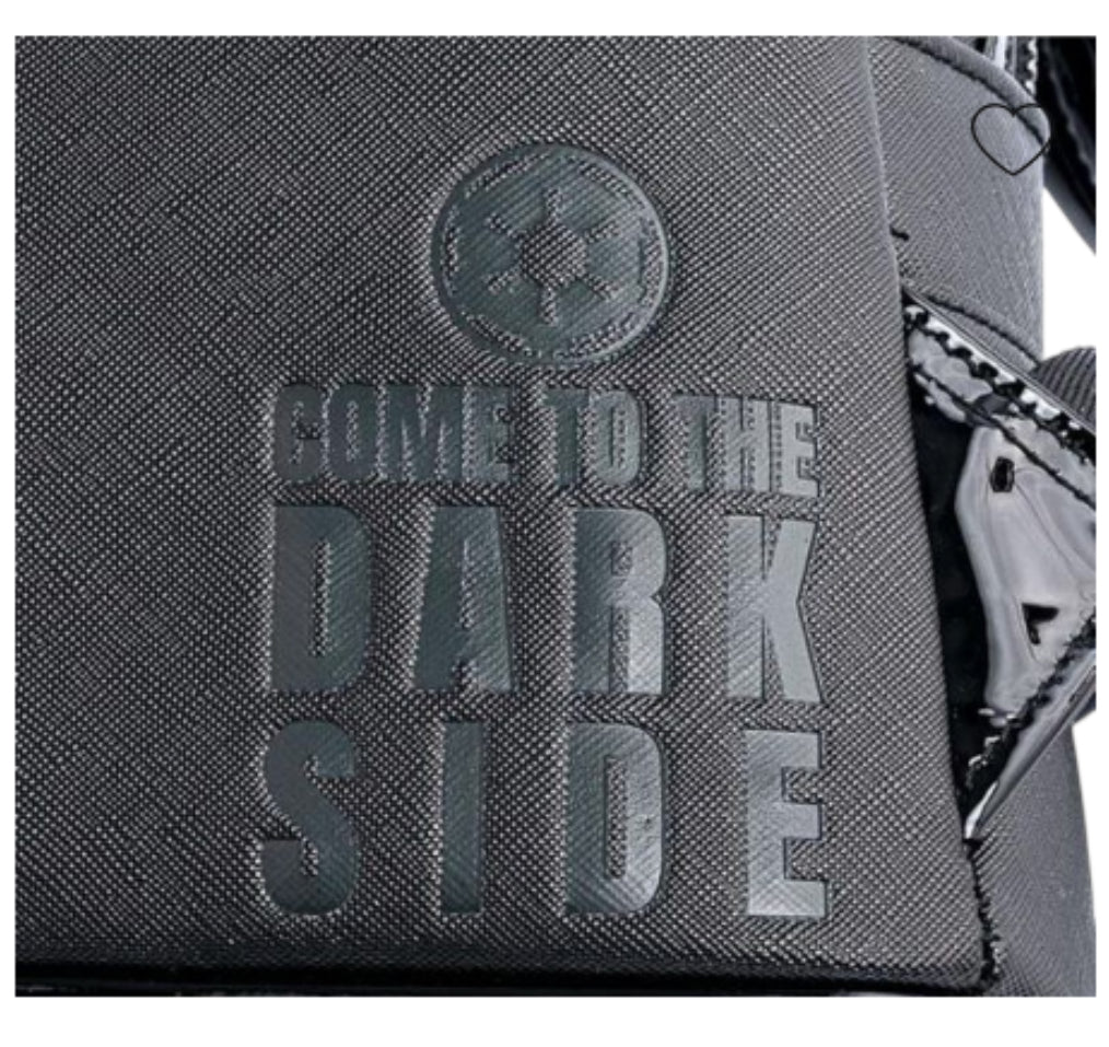 Loungefly Star Wars Darth Vader Light Up Cosplay Mini Backpack.