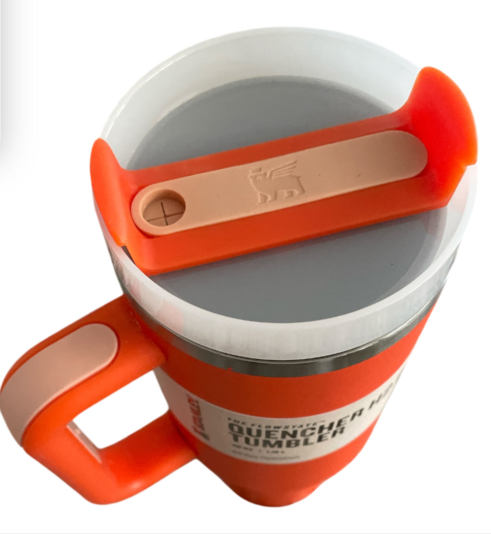 Stanley Quencher H2.0 Orange Tumbler