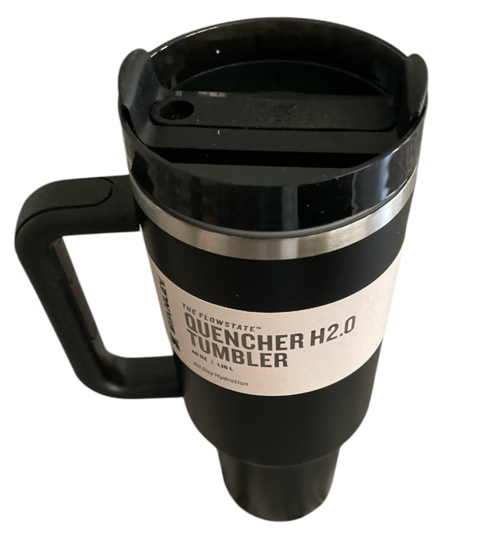 Stanley Quencher H2.0 Black Tumbler