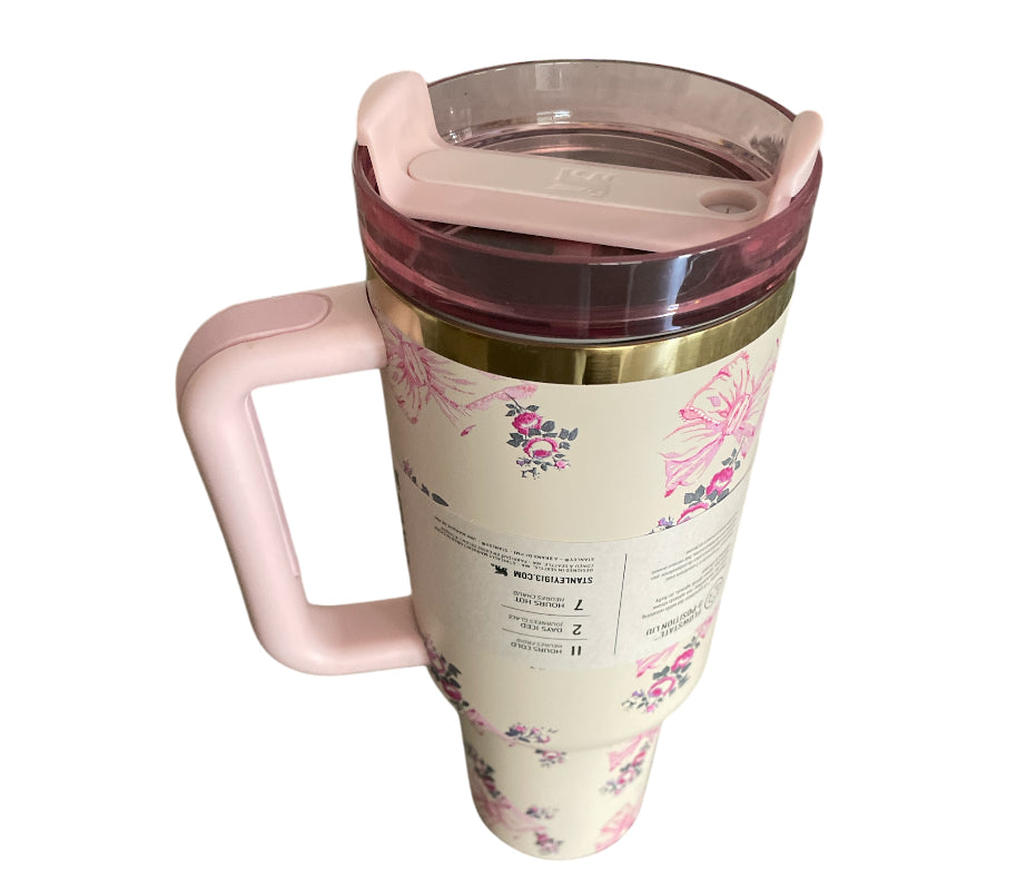 Stanley Bow & Floral Quencher Tumbler