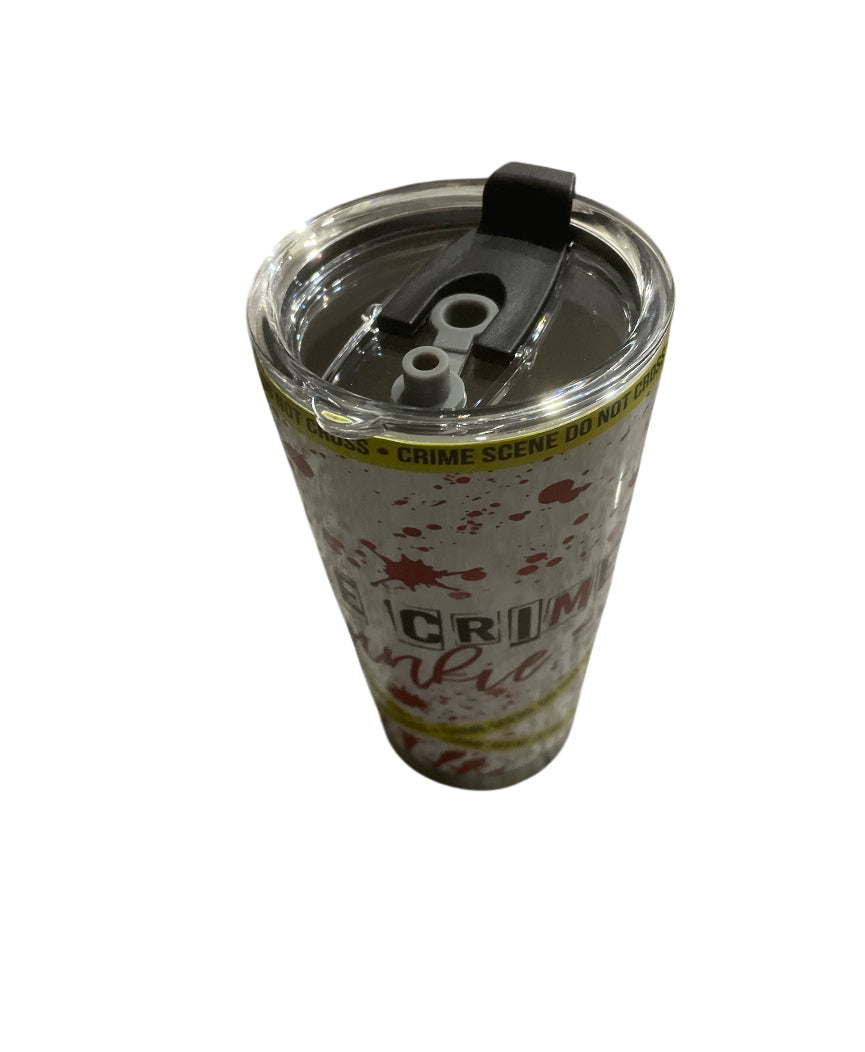 True Crime Junkie Tumbler