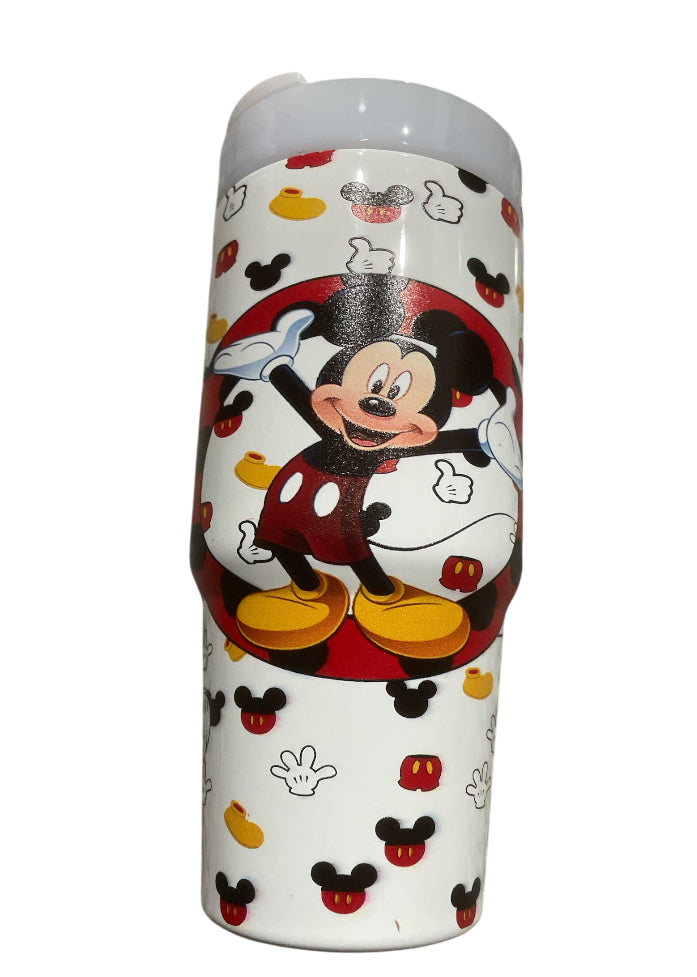 Mickey Mouse Tumbler with Straw