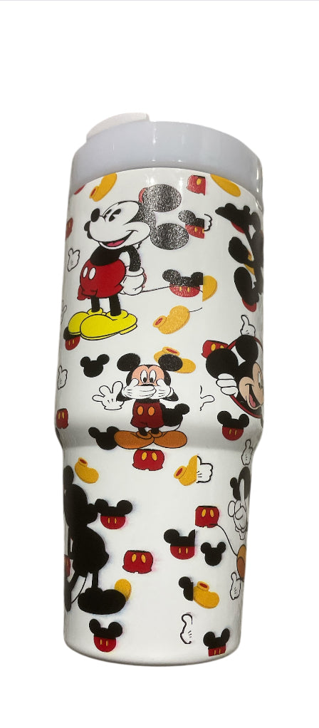 Mickey Mouse Tumbler with Straw