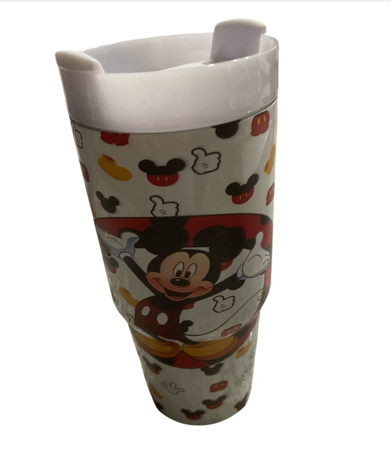 Mickey Mouse Tumbler with Straw