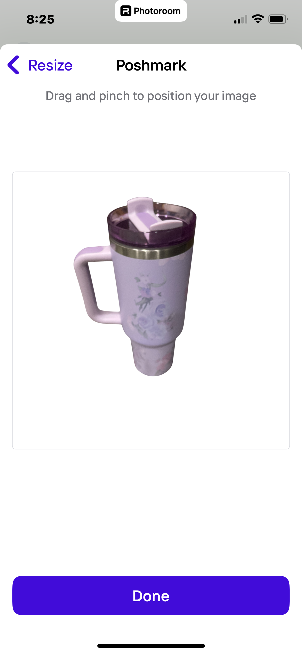 Lavender Floral Quencher H2.0 FlowState Tumbler