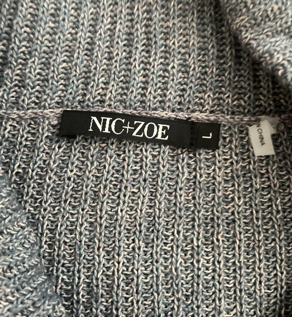 Nic + Zoe West Side Turtleneck (or cowl neck) sweater (Small)