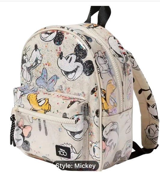 Mickey Mouse & Friends Glitter Backpack