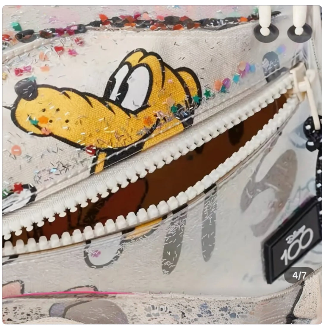 Mickey Mouse & Friends Glitter Backpack