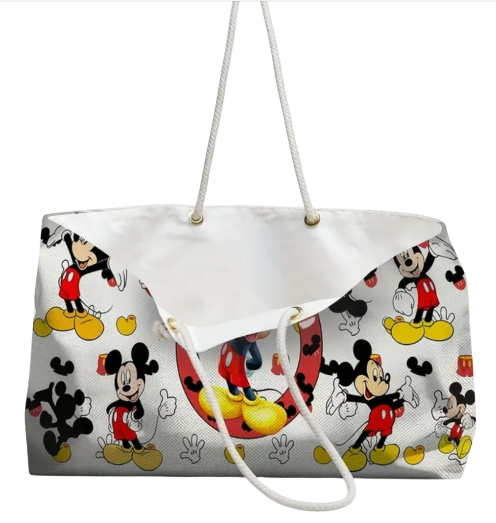 Disney Mickey Mouse White Tote Bag