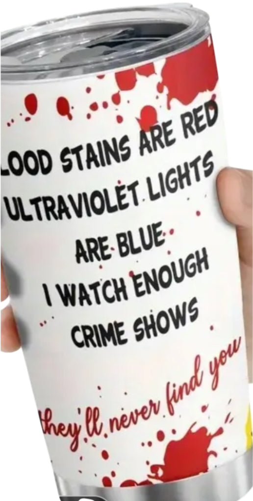 Crime Scene 20oz Tumbler