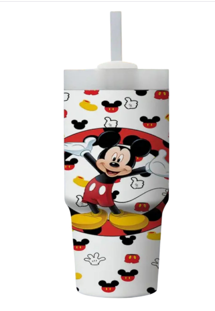 Mickey Mouse Tumbler with Straw